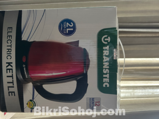 New electric kettle 2 L